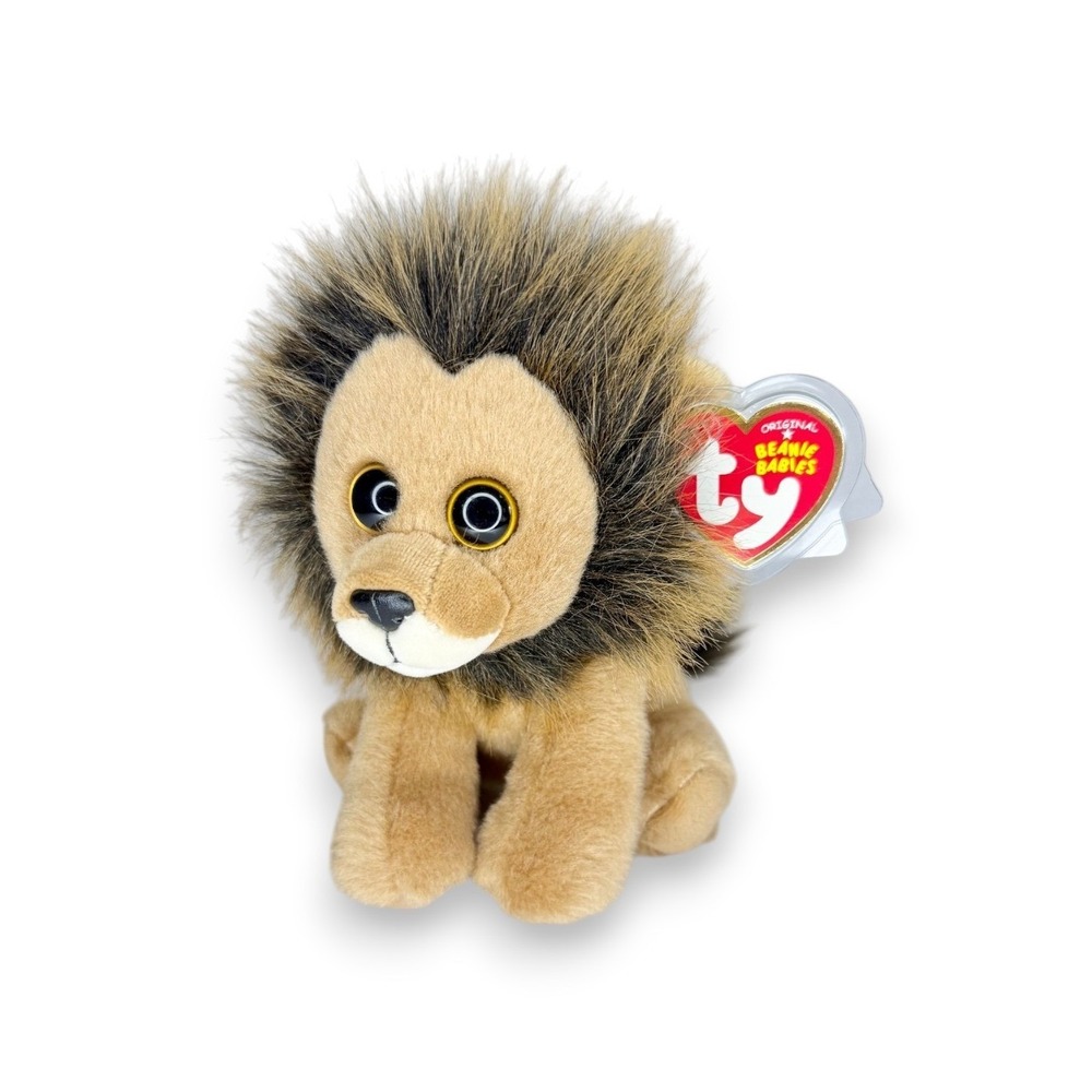 Cecil the Lion | Fluffy Little King | Mint Heart Tag TY Beanie Baby
